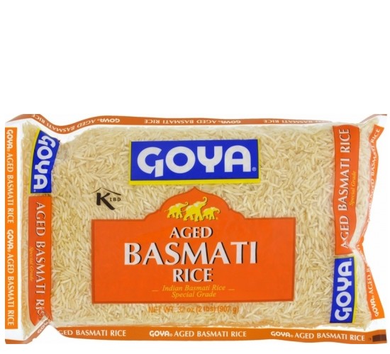Goya Aged Basmati Rice Imported from India 32 oz